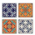 Set suporturi de pahare, Hermia, 366TYR1161, Multicolor