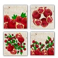 Set suporturi de pahare, Hermia, 366TYR1171, Multicolor