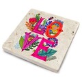 Set suporturi de pahare, Hermia, 366TYR1189, Multicolor