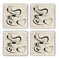 Set suporturi de pahare, Hermia, 366TYR1195, Multicolor