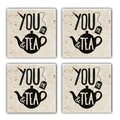 Set suporturi de pahare, Hermia, 366TYR1196, Multicolor