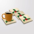 Set suporturi de pahare, Hermia, 366TYR1229, 10 x 10 x 1 cm, 4 piese, Multicolor