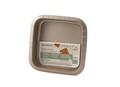 Tava de copt patrata BergHOFF, Leo Balance, 22 x 22 x 5 cm, otel carbon antiaderent, bej