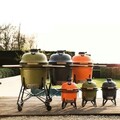 Gratar / cuptor din ceramica BergHOFF, Ron, 120 x 58 x 135 cm, gri
