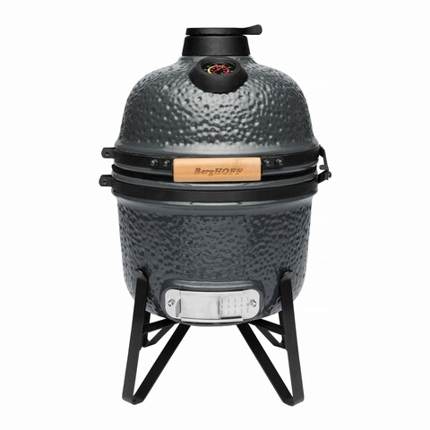 Gratar / cuptor din ceramica BergHOFF, Ron, 41 x 36 x 57 cm, gri