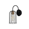 Aplica de perete, Alby, 527ABY3103, Metal, Negru/Bronz