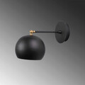 Aplica de perete, Alby, 527ABY3187, Metal, Negru
