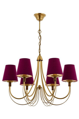Lustra, Opviq, 301AUR1279, Metal, Violet / Auriu