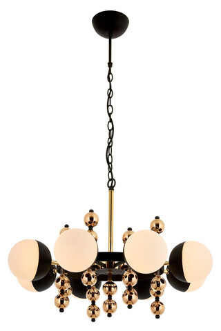 Lustra, Opviq, 301AUR1278, Metal, Negru