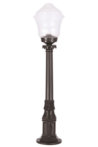 Lampadar de exterior, Avonni, 685AVN1322, Plastic ABS, Negru