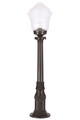 Lampadar de exterior, Avonni, 685AVN1322, Plastic ABS, Negru