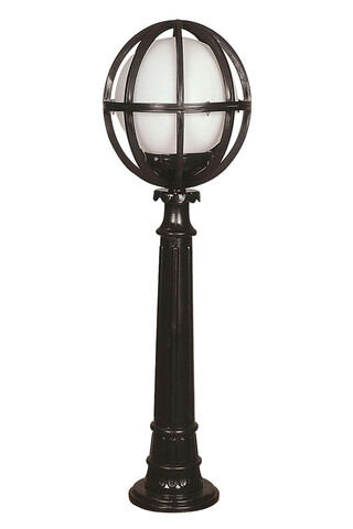 Lampadar de exterior, Avonni, 685AVN1131, Plastic ABS, Negru