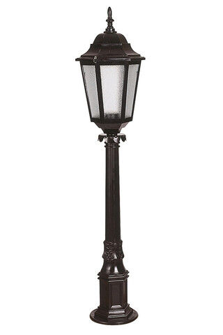 Lampadar de exterior, Avonni, 685AVN1263, Plastic ABS, Alb/Negru