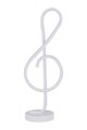 Lampa de masa, Curlux, 509CRL1110, Aluminiu, Alb