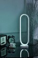 Lampa de masa, Curlux, 509CRL1118, Aluminiu, Alb