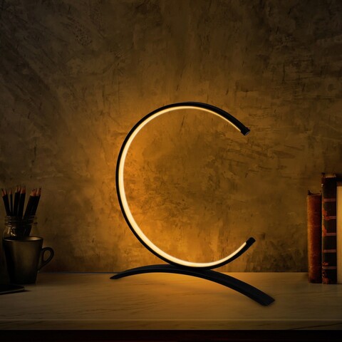 Lampa de masa, Opviq, 119FRS1407, Negru