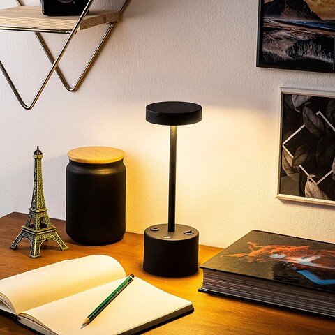 Lampa de masa, Opviq, 119FRS1417, Negru