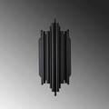 Aplica de perete, Fulgor, 942FLG1875, Metal, Negru