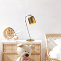 Lampa de masa, Fulgor, 942FLG1824, Metal, Auriu