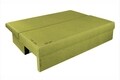 Canapea extensibila Alfi 192x80x77 cm cu lada de depozitare, Lime