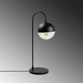 Lampa de masa, Fulgor, 942FLG1841, Metal, Negru
