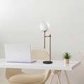 Lampa de masa, Fulgor, 942FLG1863, Metal, Auriu