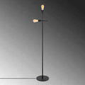 Lampadar, Fulgor, 942FLG1515, Metal, Negru