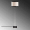 Lampadar, Fulgor, 942FLG1517, Metal, Alb/Negru