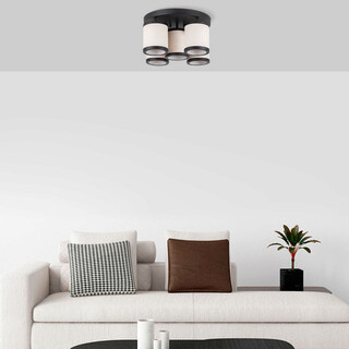 50x50x22 cm, Negru;Alb