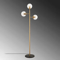 Lampadar, Fulgor, 942FLG1501, Metal, Auriu