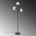 Lampadar, Fulgor, 942FLG1503, Metal, Negru
