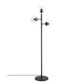 Lampadar, Fulgor, 942FLG1503, Metal, Negru