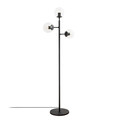 Lampadar, Fulgor, 942FLG1503, Metal, Negru
