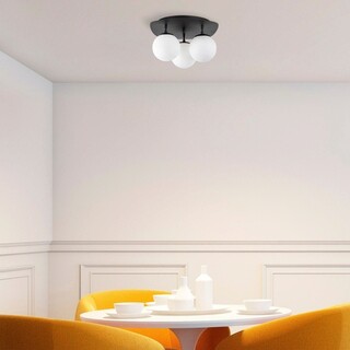 37x44x25 cm, Negru;Alb