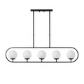Lustra, Fulgor, 942FLG1139, Metal, Negru / Crem