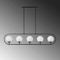 Lustra, Fulgor, 942FLG1139, Metal, Negru / Crem