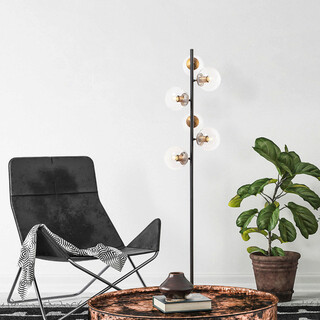 35x22x163 cm, Negru;Maro antichizat