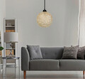Lustra, FullHouse, 390FLH1565, Iuta lucrata manual , Negru/Maro