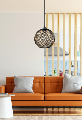Lustra, Opviq, 390FLH1567, Maro / Ecru / Negru