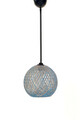 Lustra, FullHouse, 390FLH1570, Iuta lucrata manual , Albastru/Maro