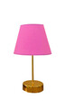 Lampa de masa, FullHouse, 390FLH1712, Metal, Roz/Auriu