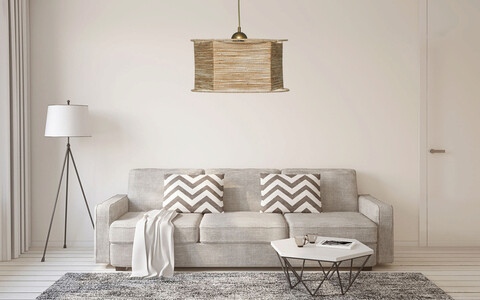 Lustra, Opviq, 390FLH1695, Ecru / Maro