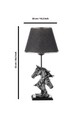 Lampa de masa, Opviq, 390FLH1931, Argintiu / Negru