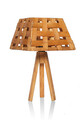 Lampa de masa, FullHouse, 390FLH1767, Lemn de pin, Natural / Ars