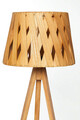 Lampadar, FullHouse, 390FLH1153, Lemn de pin, Natural / Teak