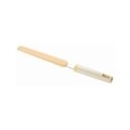 Spatula pentru crema Delicia, Tescoma, 32 x 3 cm, plastic/nailon/inox, bej/galben