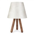 Lampa de masa, Opviq, 780SGN1663, Alb/Maro