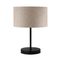 Lampa de masa, Insignio, 780SGN4501, PVC, Bej/Negru