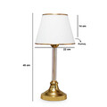 Lampa de masa, Insignio, 780SGN2561, Plastic, Alb