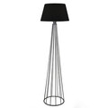Lampadar, Insignio, 780SGN2619, Metal, Negru
